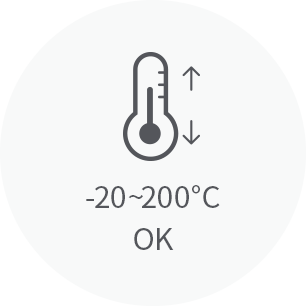 -20~200ºC OK